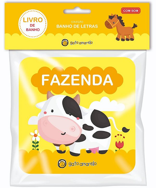 Livro Banho de Letras - Fazenda: Fazenda (Volume 1)