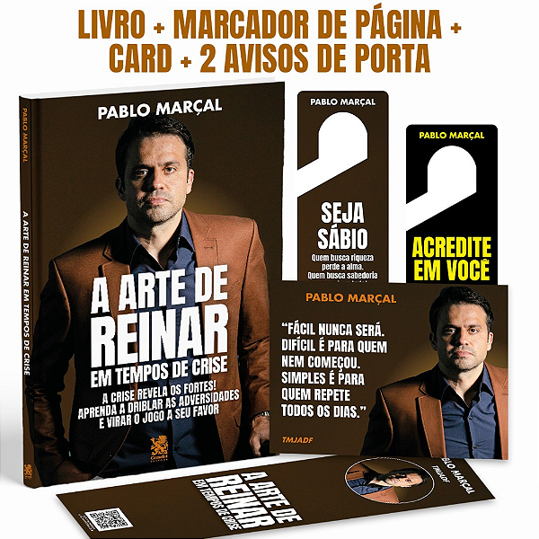 Livro A Arte de Reinar em Tempos de Crise