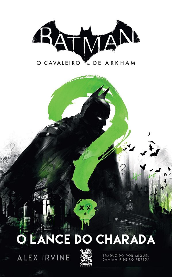 Livro Batman, O Cavaleiro de Arkham - O Lance do Charada