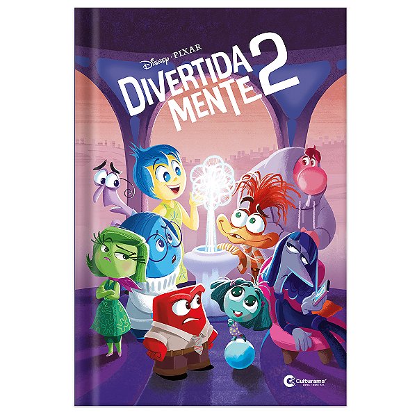 Livro Livro De Histórias Capa Dura - Divertida Mente 2