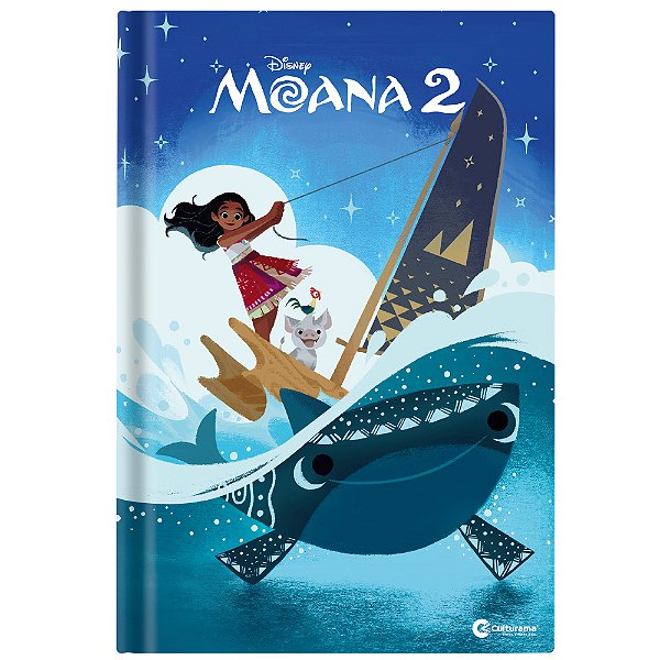 Livro Livro De Histórias Capa Dura - Moana 2