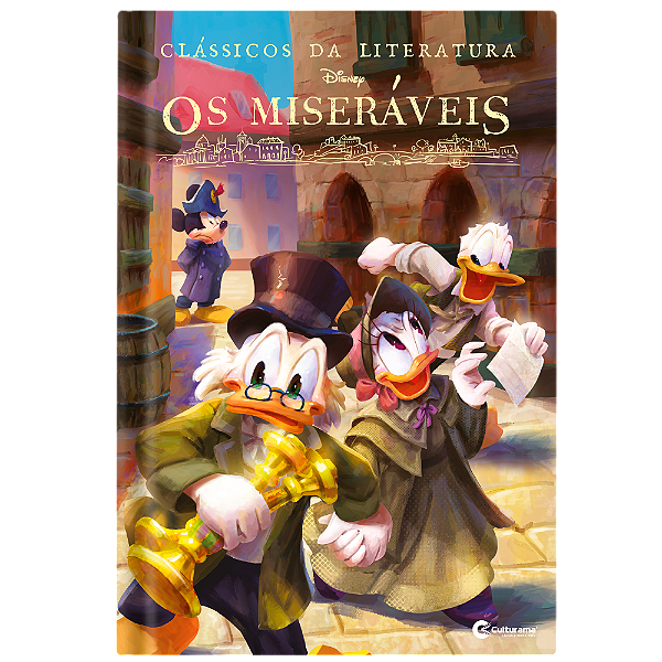 Livro Clássicos Da Literatura Disney - Os Miseráveis