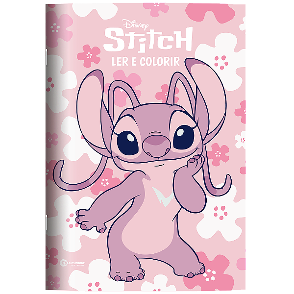 Livro Ler E Colorir Angel