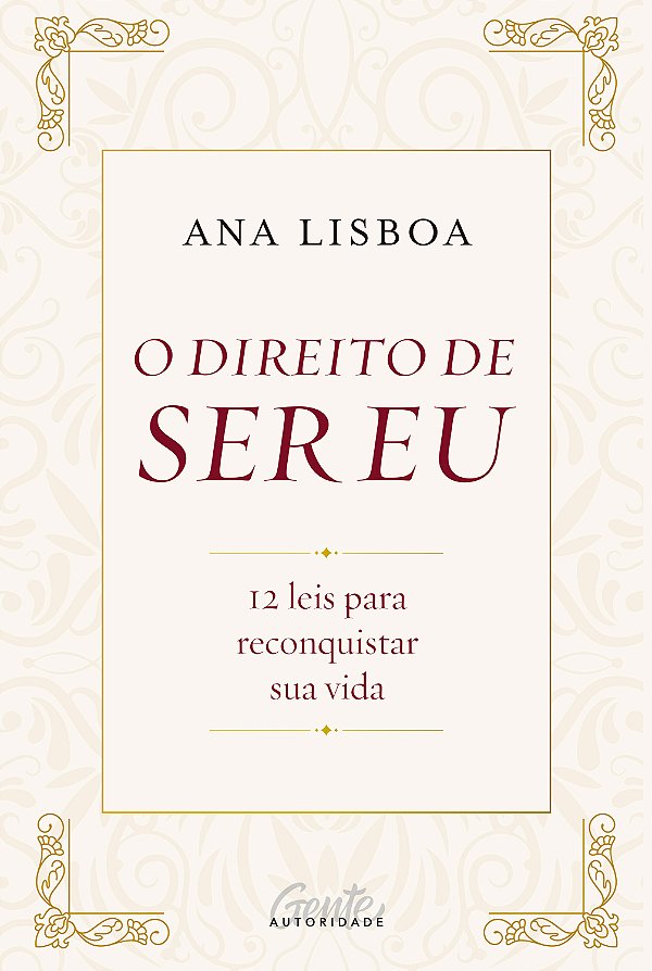 Livro O direito de ser eu: 12 leis para conquistar sua vida