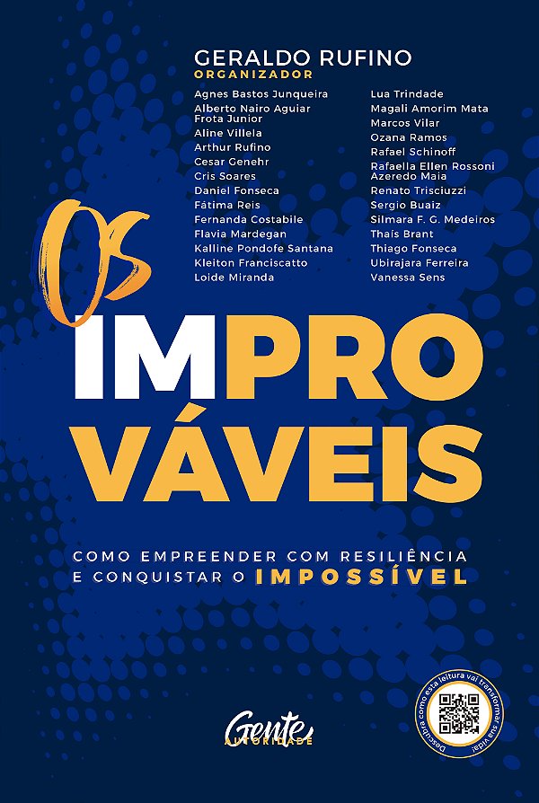 Livro Os Improváveis - Como Empreender Com Resiliência E Conqui...