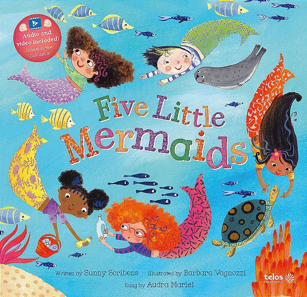 Livro Five Little Mermaids
