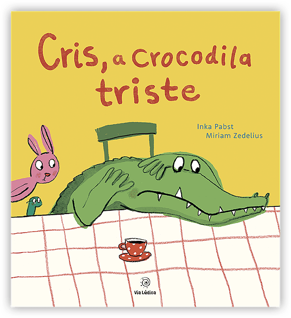 Livro Cris, A Crocodila Triste