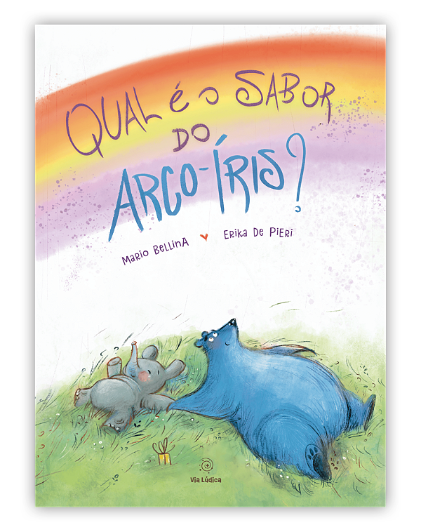 Livro Qual É O Sabor Do Arco-Íris?