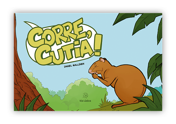 Livro Corre, Cutia!