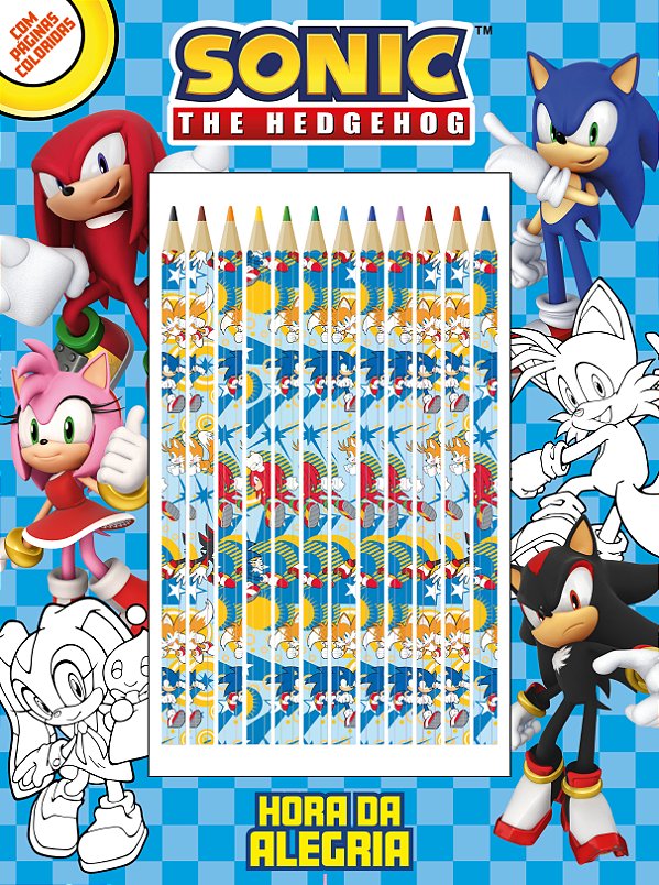 Livro Sonic - Hora da alegria