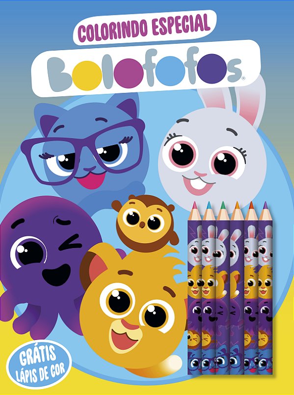 Livro Bolofofos - Colorindo especial
