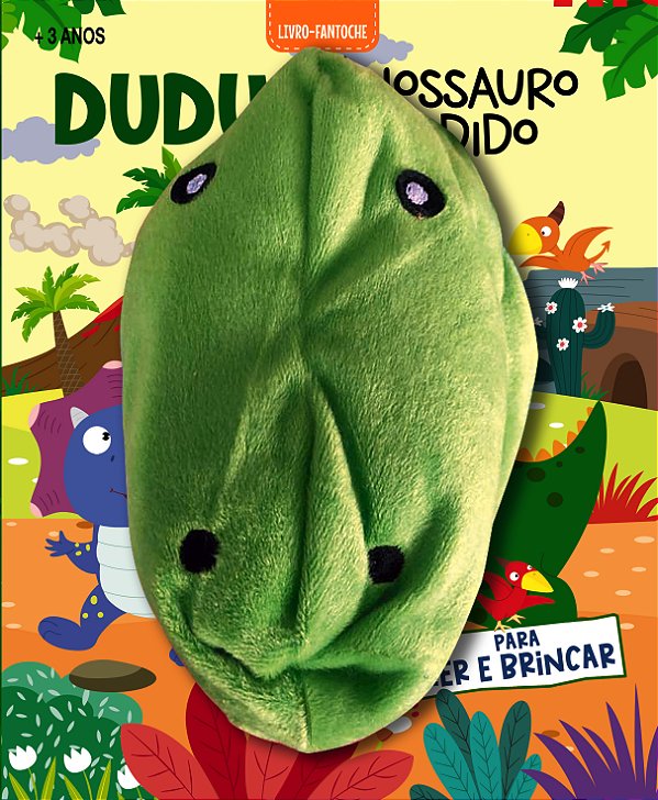 Livro Livro Fantoche - Dudu, o dinossauro perdido