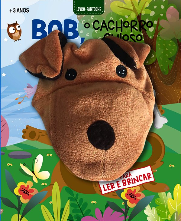 Livro Livro Fantoche - Bob, o cachorro curioso
