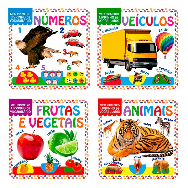 Livro Coleção Meu Primeiro Livrinho de Vocabulário - Kit ...