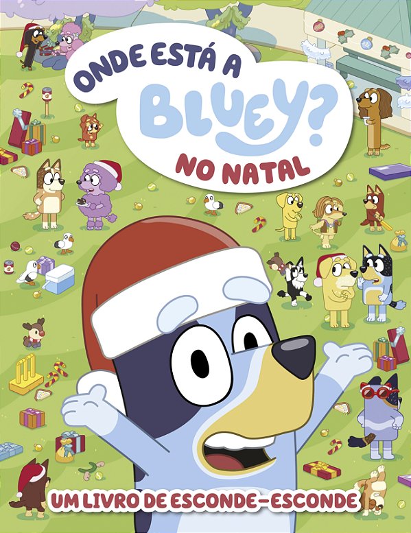 Livro Onde Está Bluey no Natal? - Um Livro de Esconde-Esc...