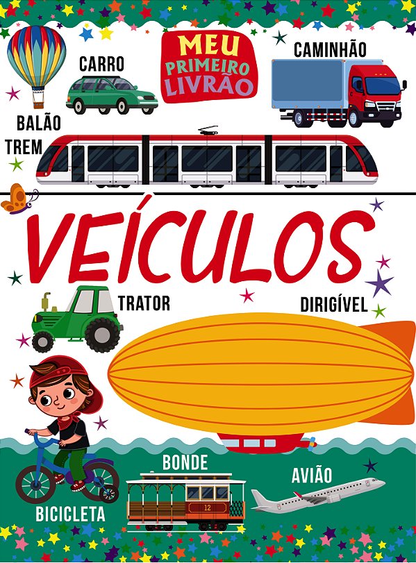 Livro Meu primeiro livrão - Veículos