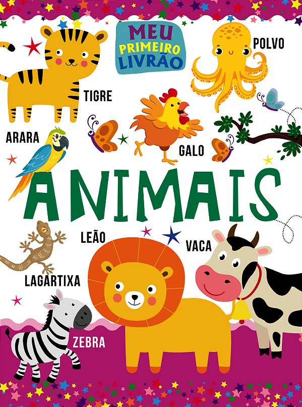 Livro Meu primeiro livrão - Animais