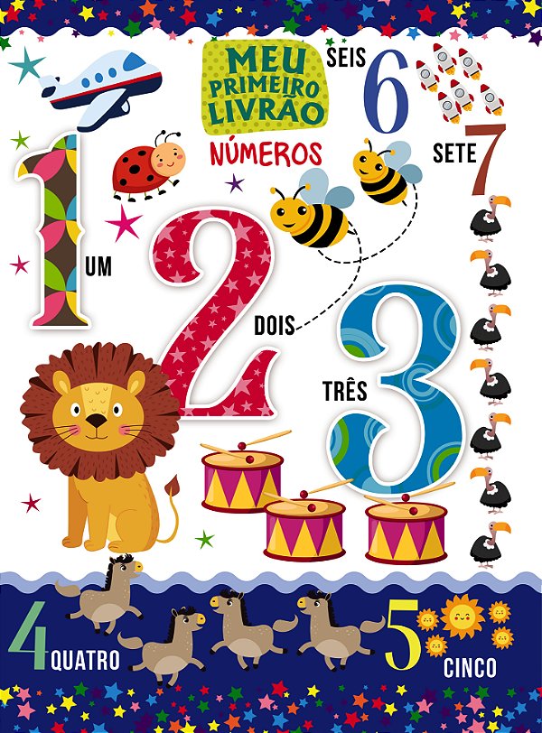 Livro Meu primeiro livrão - Números