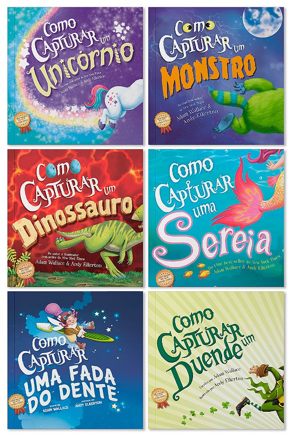Livro Coleção Como Capturar - Coleção com 6 Livros