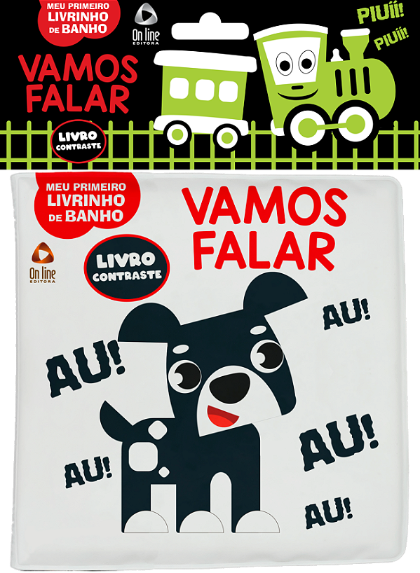 Livro Meu Primeiro Livrinho de Banho - Carrinho