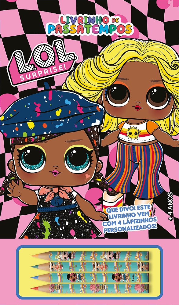 Livro L.O.L. Surprise! Livrinho de Passatempos