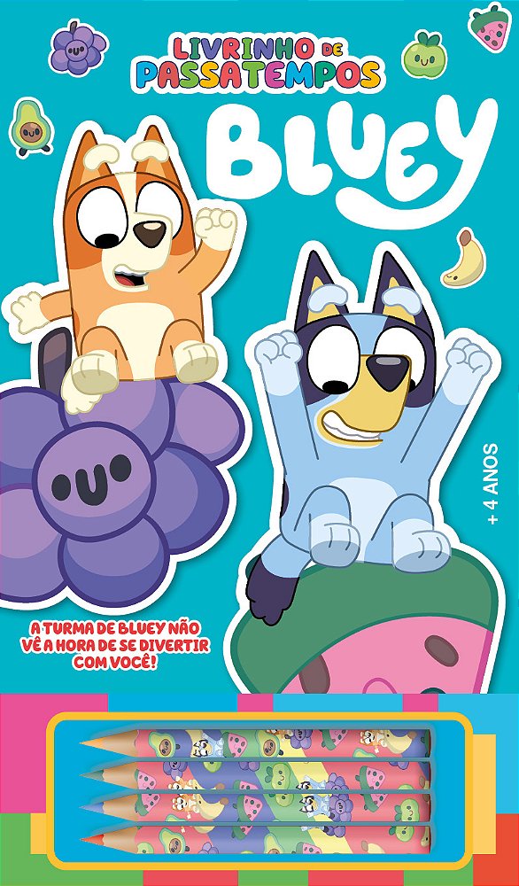 Livro Bluey Livrinho de Passatempos