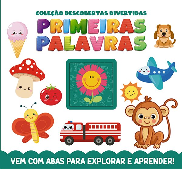 Livro Coleção Descobertas Divertidas - Primeiras Palavras
