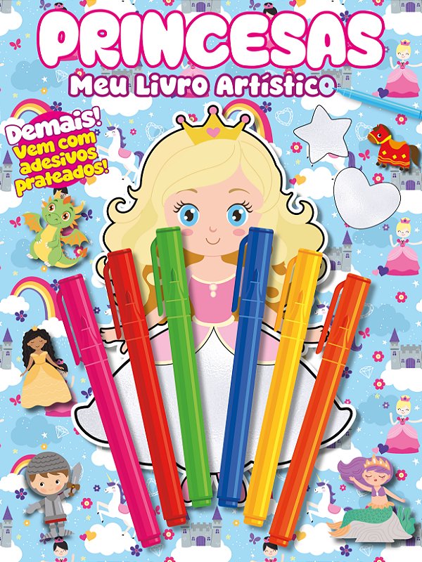 Livro Princesas meu livro artístico