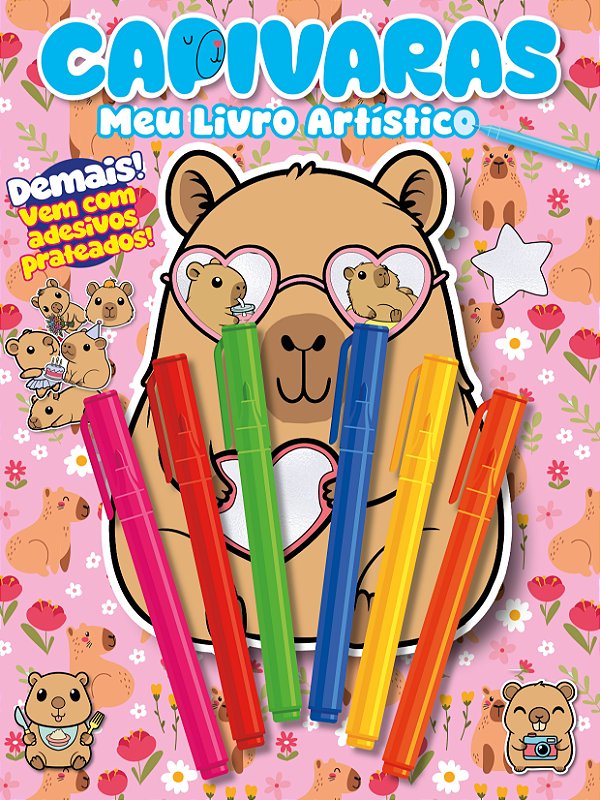 Livro Capivara Meu Livro Artístico