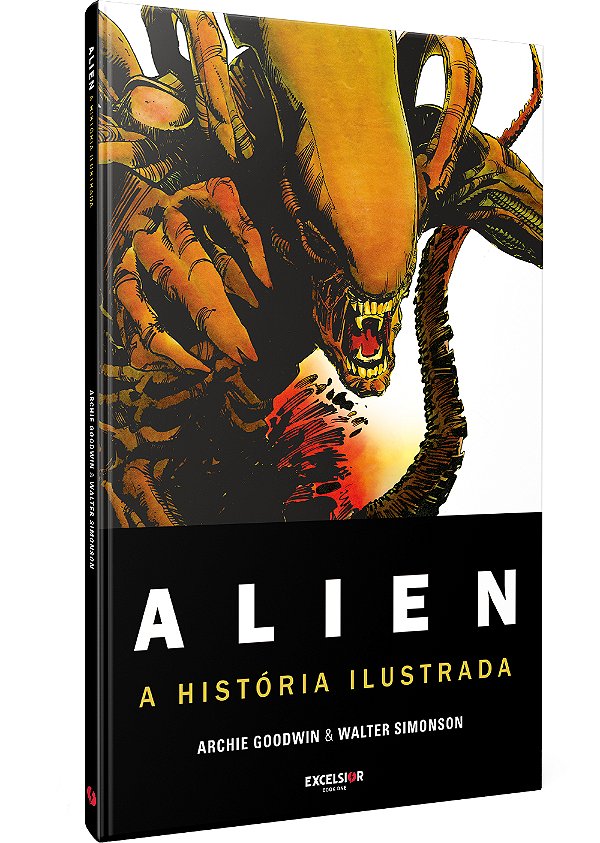 Livro Alien: a história ilustrada