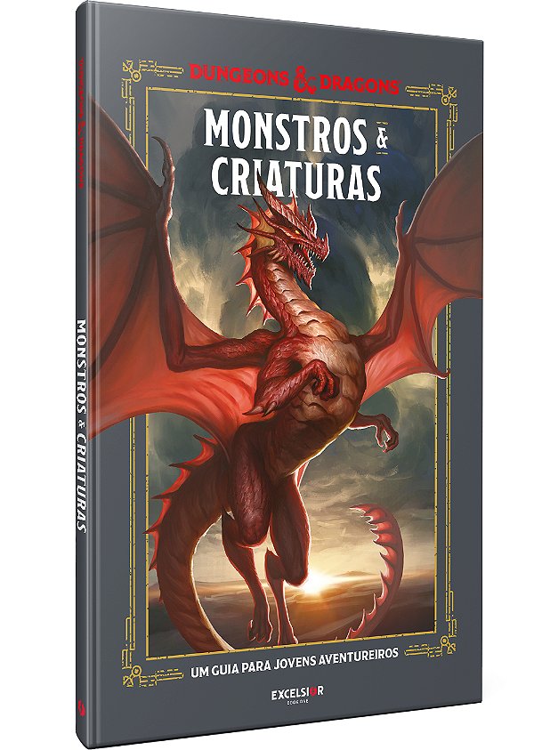 Livro Dungeons & Dragons - Mostros e criaturas
