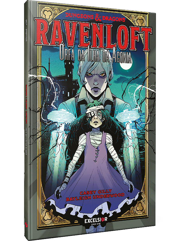 Livro Dungeons & Dragons: Ravenloft - Órfã Da Ilha Da Ago...