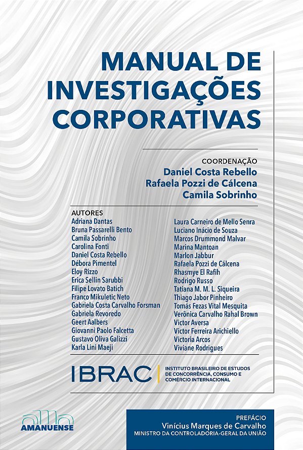 Livro Manual de investigações corporativas