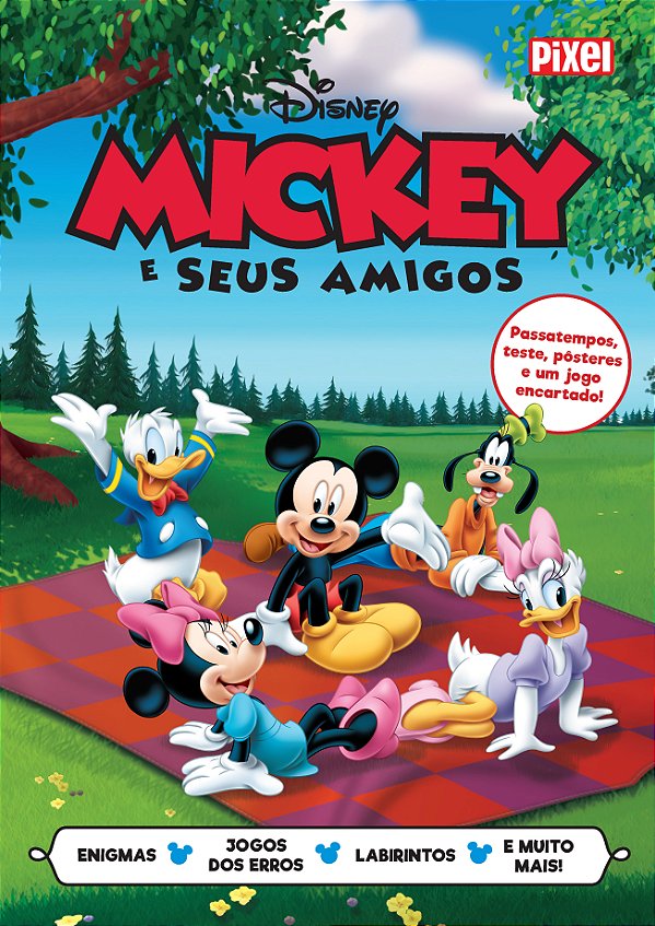 Livro Mickey E Seus Amigos - (Livrão)