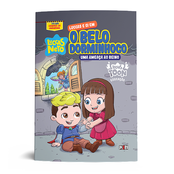 Livro Luccas e Gi em O Belo Dorminhoco