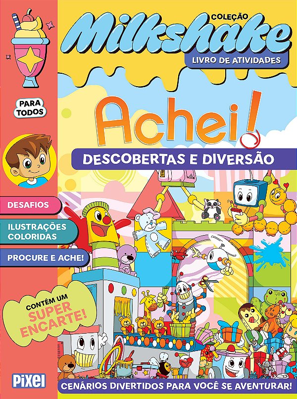 Livro Coleção Milkshake - Achei! - Descobertas E Diversão