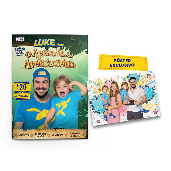Livro Luke Em: O Aprendiz De Aventureiro