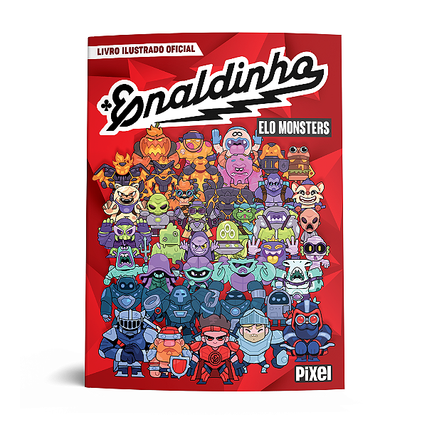 Livro Livro Ilustrado Oficial Enaldinho Elo Monsters