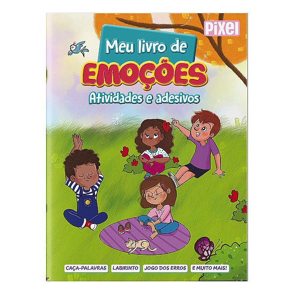 Livro Meu livro de emoções: Atividades e adesivos