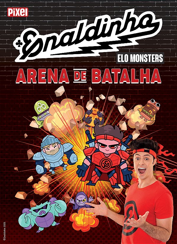 Livro Arena de Batalha Elo Monsters