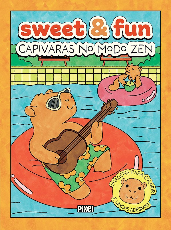 Livro Sweet & Fun - Capivaras no modo zen