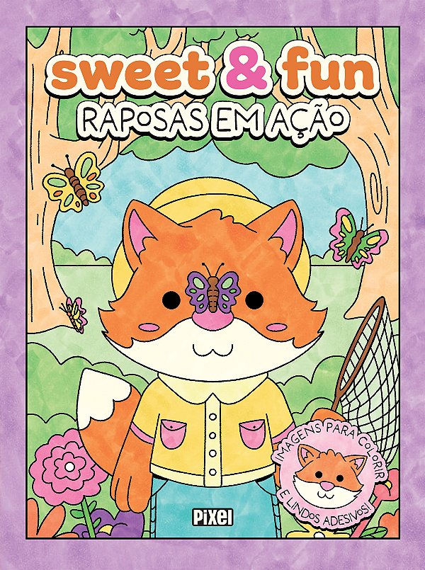 Livro Sweet & Fun: raposas em ação