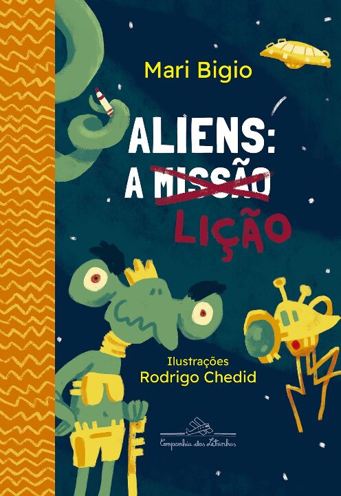 Livro Aliens: a lição