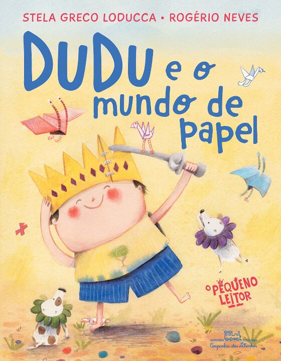 Livro Dudu e o mundo de papel