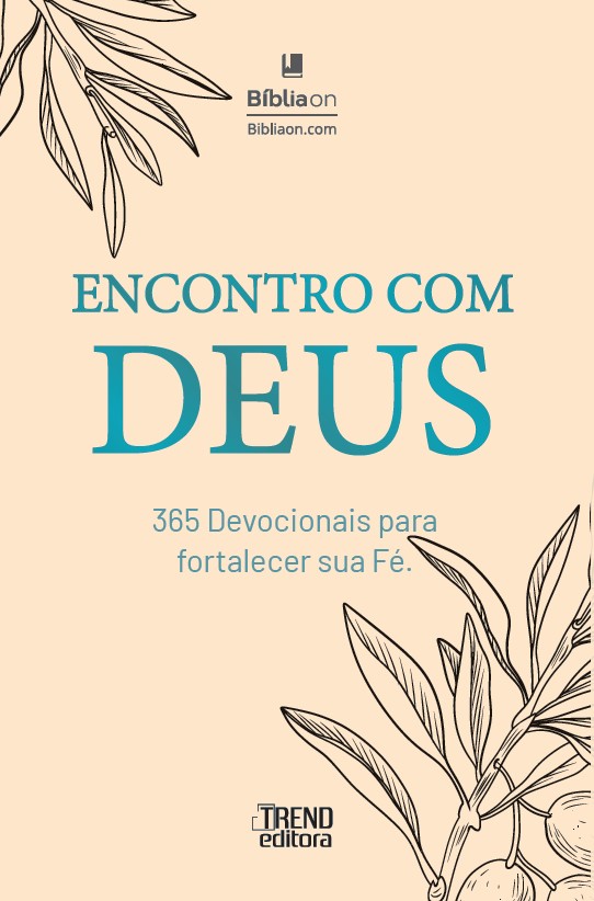 Livro Encontro com Deus - 365 devocionais para fortalecer...