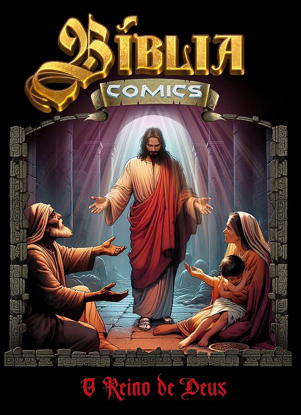 Livro Bíblia Comics - O Reino de Deus