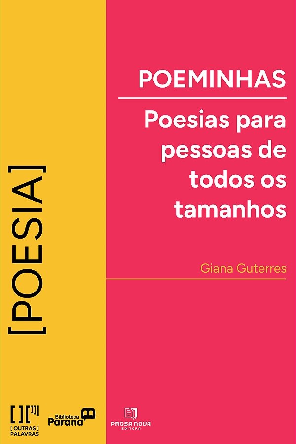 Livro Poeminhas: poesias para pessoas de todos os tamanhos