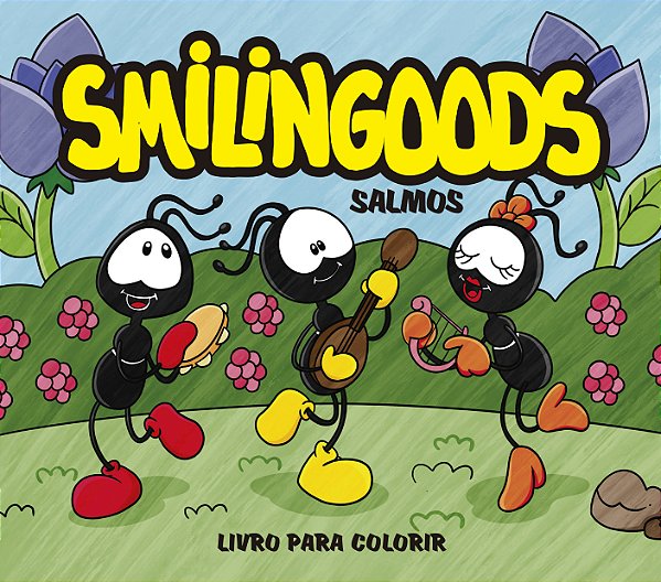 Livro Smilingoods - Salmos - Livro Para Colorir