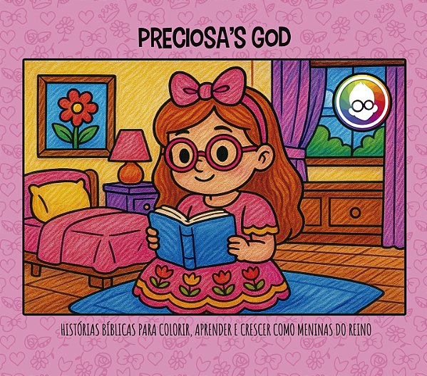 Livro Preciosas God: Histórias Bíblicas Para Colorir