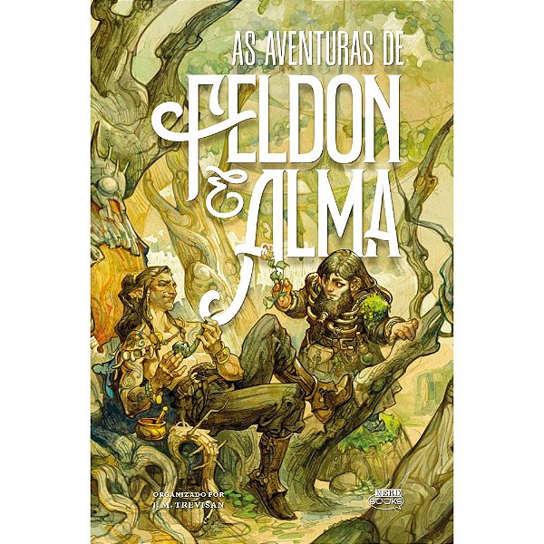 Livro As aventuras de Feldon & Alma (capa dura)